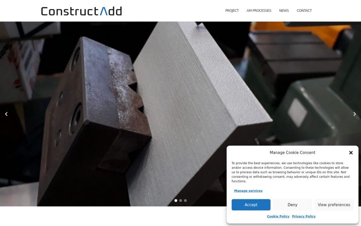 Screenshot stránky constructadd.eu