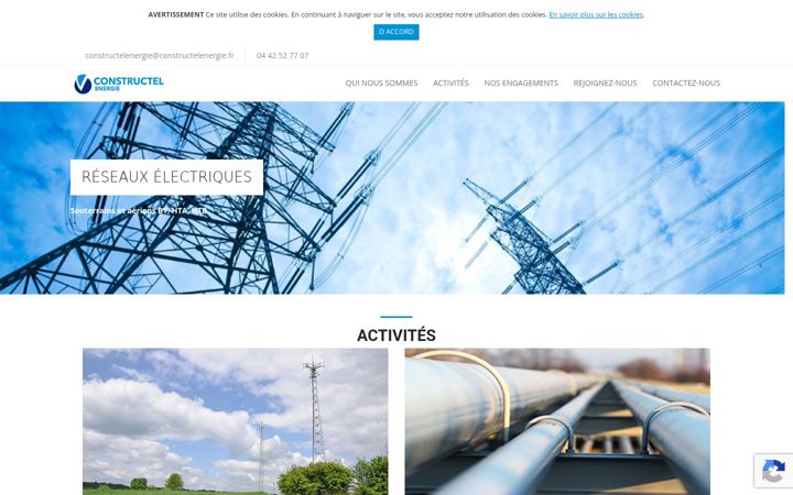 Screenshot του constructelenergie.fr