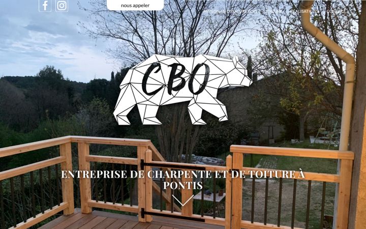 Screenshot of construction-bois-orsi.fr