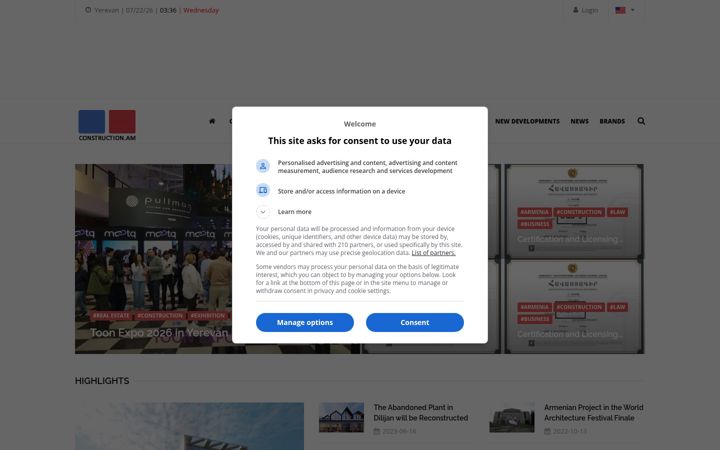 Screenshot of construction.am