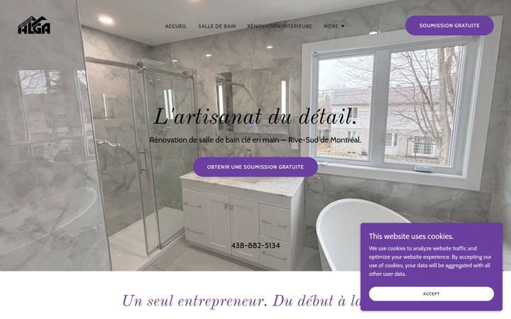 Screenshot von constructionalga.ca