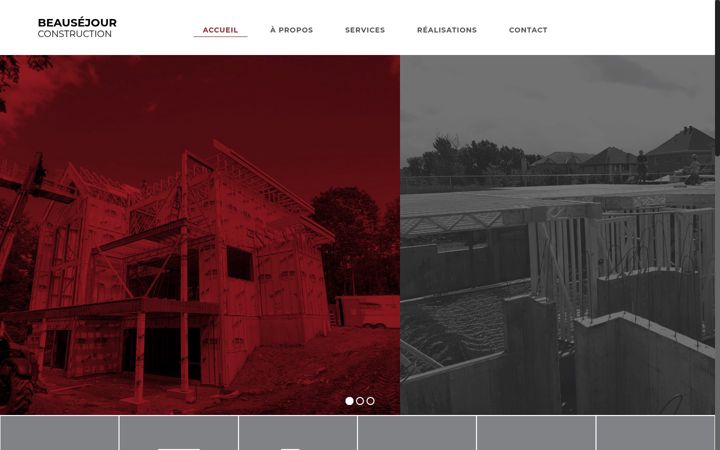 Screenshot of constructionbeausejour.com