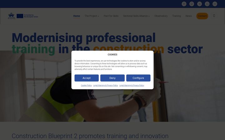 Screenshot of constructionblueprint2.eu