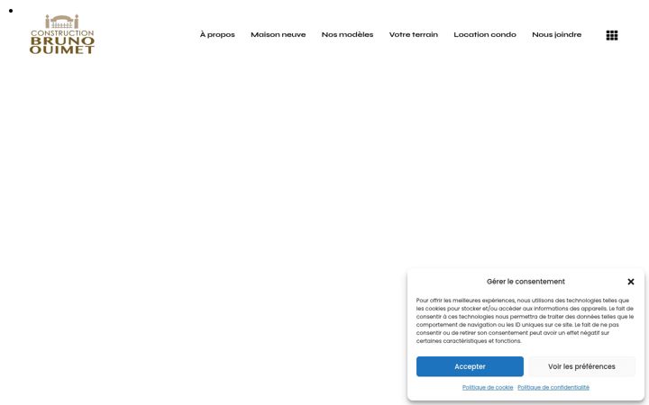 Screenshot of constructionbrunoouimet.com
