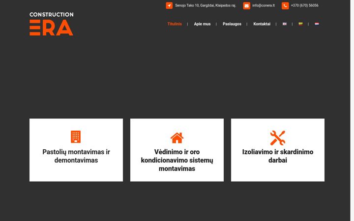 Screenshot di constructionera.lt