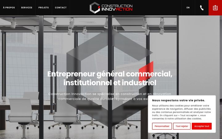 Screenshot von constructioninnovaction.ca