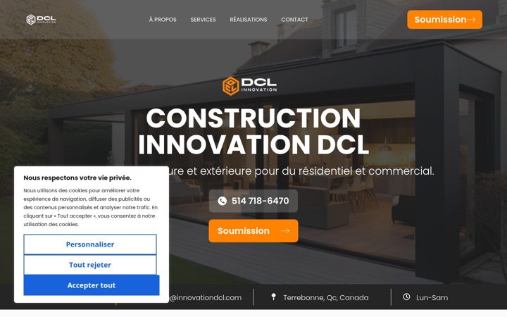 Screenshot von constructioninnovationdcl.ca
