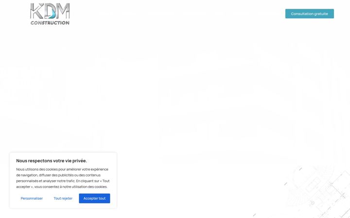 Screenshot von constructionkdm.ca