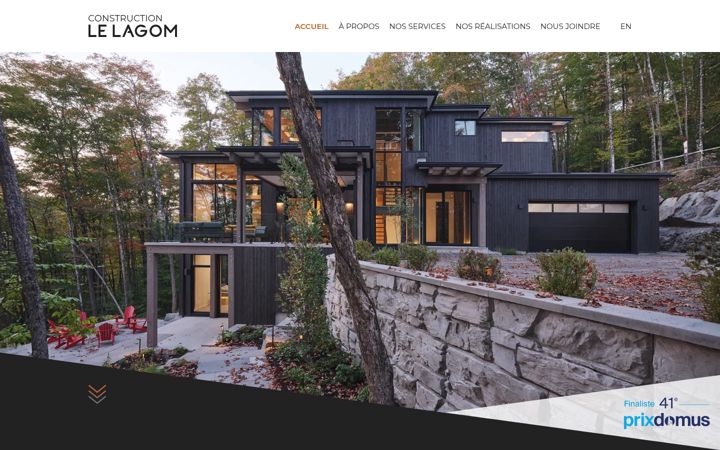 Screenshot von constructionlelagom.ca