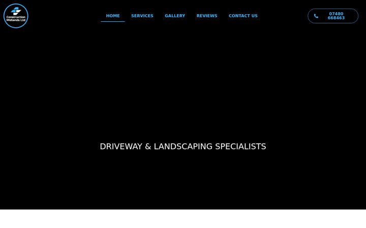 Screenshot of constructionmidlandsltd.co.uk