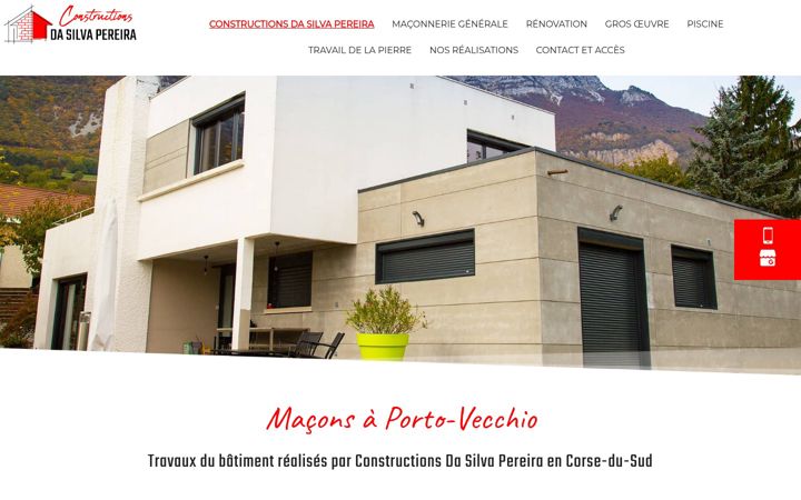 Screenshot of constructions-portovecchio.fr