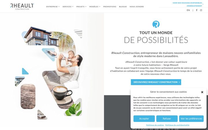 Screenshot of constructionsergerheault.com