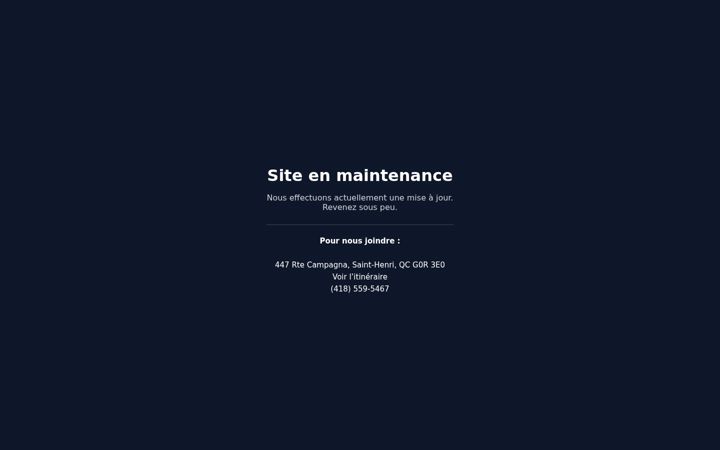 Screenshot of constructionsylvainlarose.com