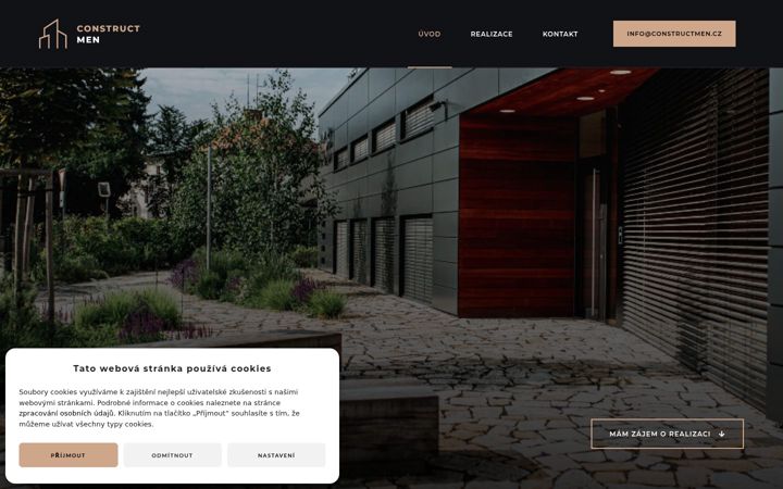 Screenshot van constructmen.cz