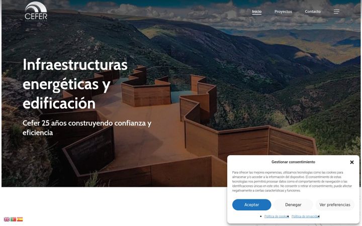 Screenshot of constructoracefer.com