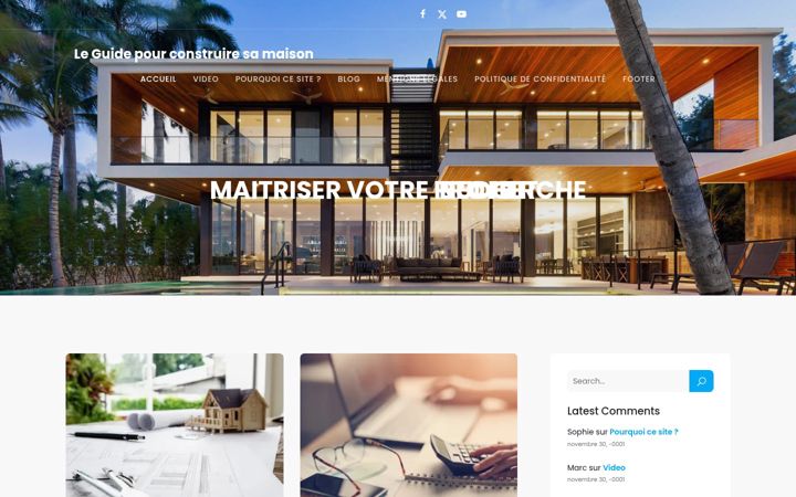 Screenshot of construiremaison.net