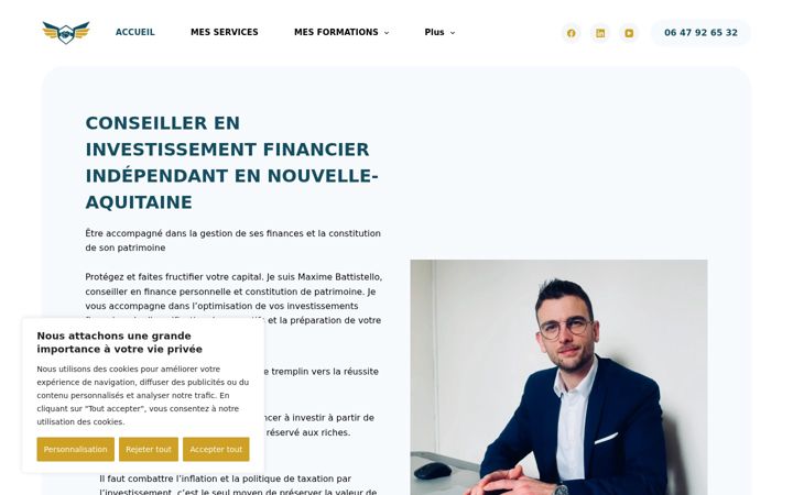 Screenshot of construireunpatrimoine.fr