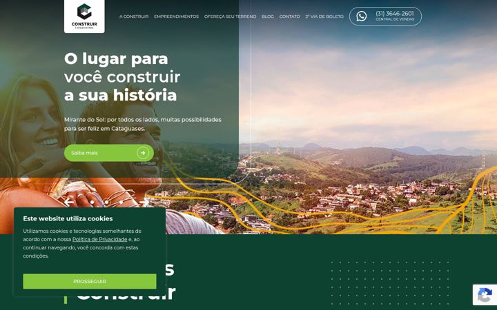Captură de ecran a construirloteamentos.com.br