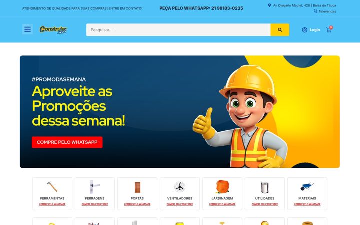 Captură de ecran a constrular2000.com.br