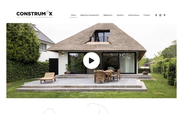Screenshot of construmax.be