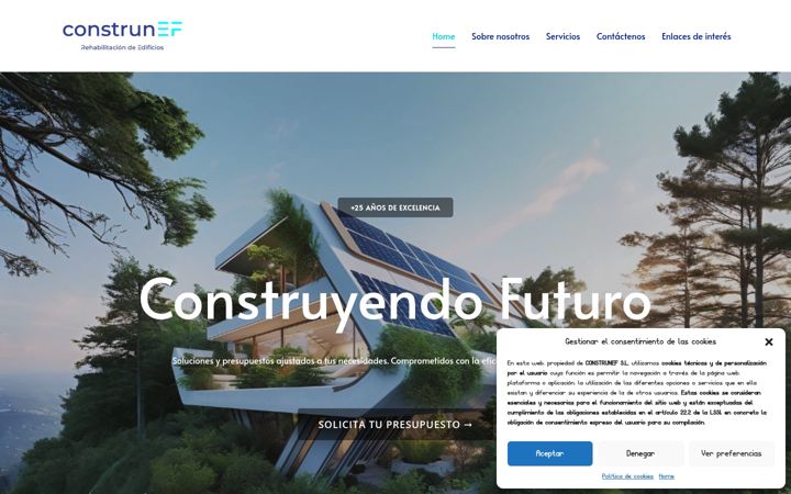 Screenshot of construnef.com