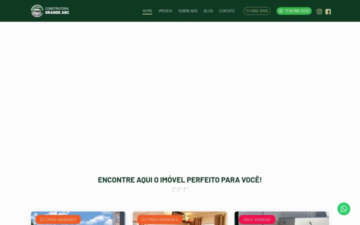 Screenshot του construtoragrandeabc.com.br