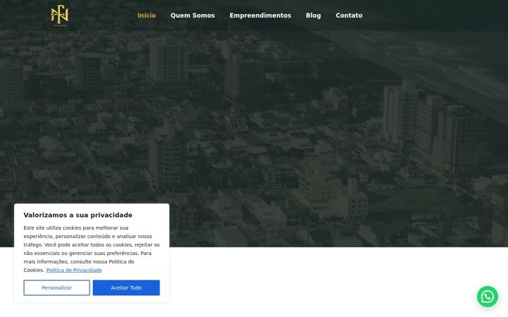 Ekrano kopija construtoranf.com.br