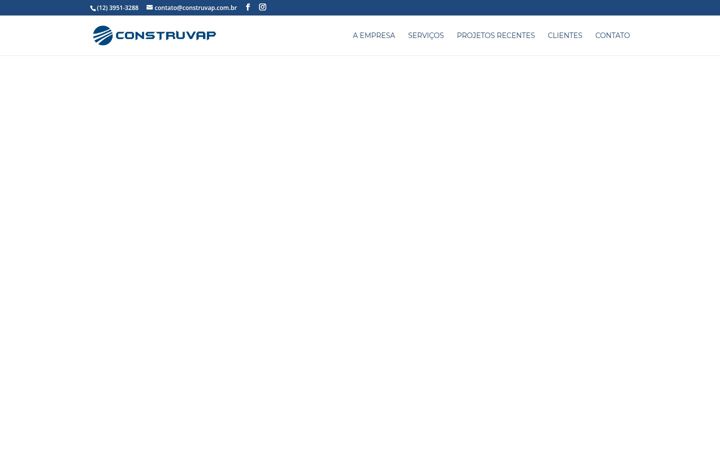 Screenshot of construvap.com.br