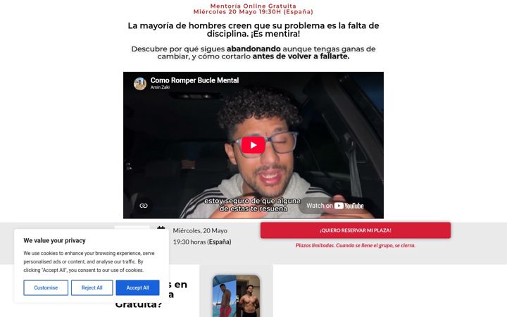 Screenshot of construyetumente.com