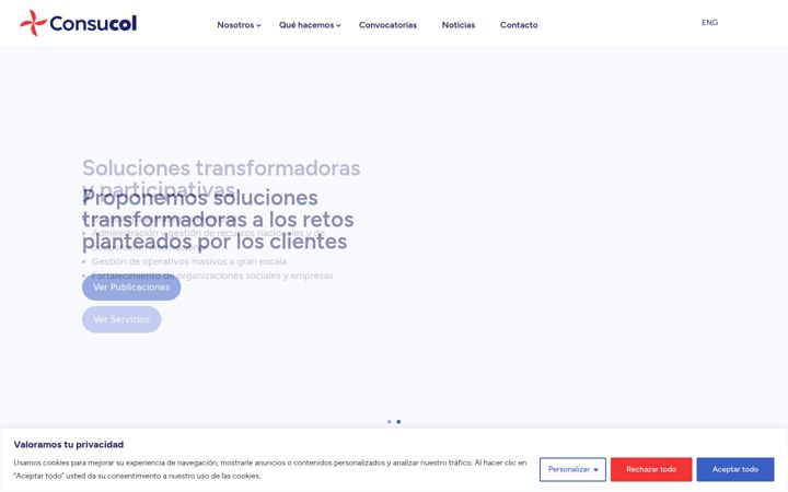 Zrzut ekranu consucol.com.co