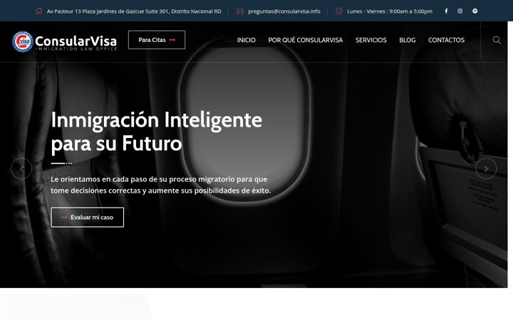 Screenshot of consularvisa.info