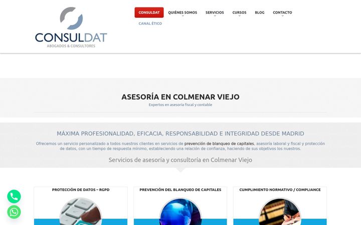 Screenshot of consuldat.com
