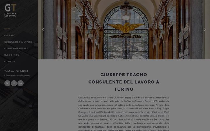Screenshot of consulentedellavoro.org