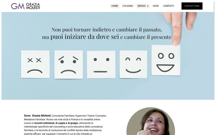 Screenshot of consulentemediatorefamiliare.it