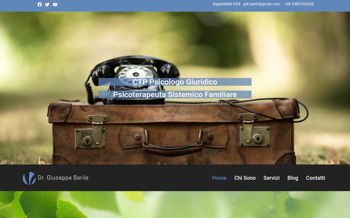 Screenshot of consulentepsicogiuridico.it