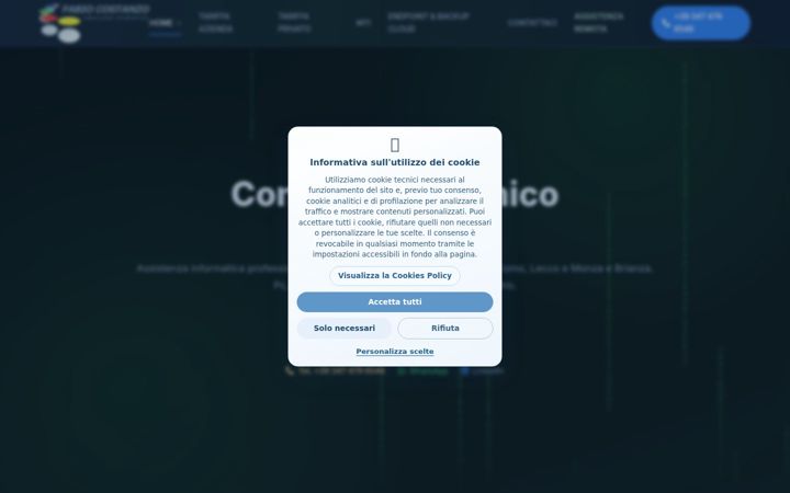 Screenshot of consulentetecnicoinformatico.net