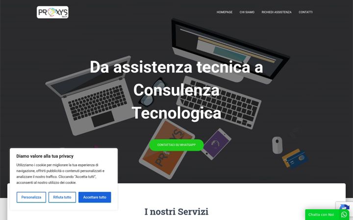 Screenshot of consulentetecnologico.com