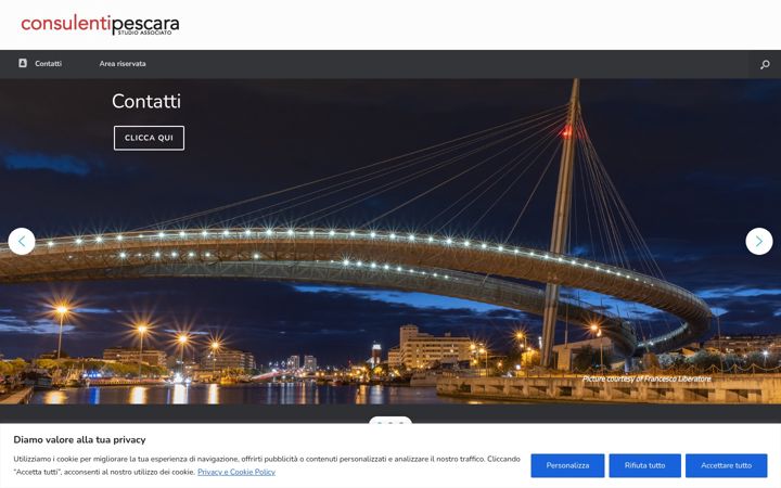 Screenshot of consulenti.pescara.it