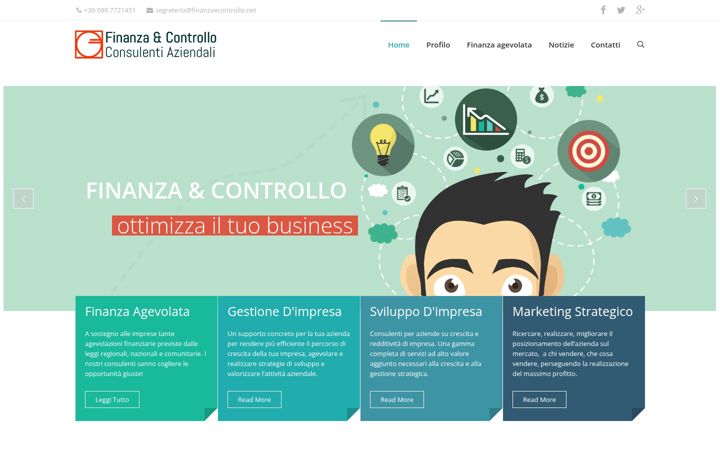 Ekrānuzņēmums no consulentiperaziende.it