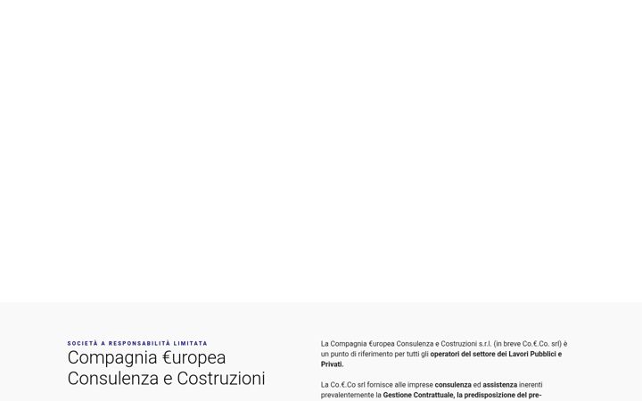 Screenshot of consulenzaecostruzioni.com