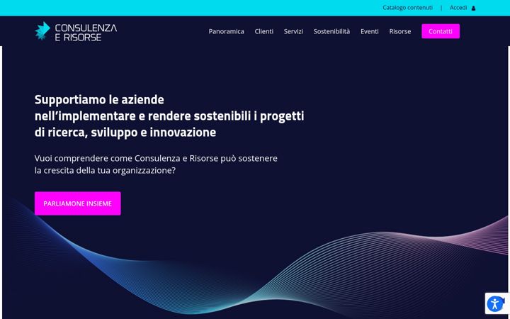 Screenshot of consulenzaerisorse.it