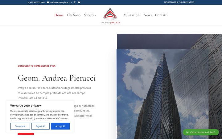 Screenshot ta' consulenzaimmobiliarepisa.it