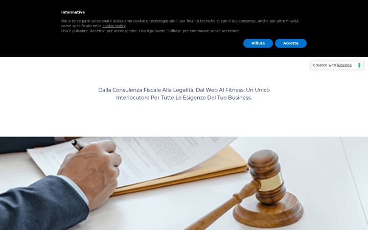 Captură de ecran a consulenzaimpresa.org