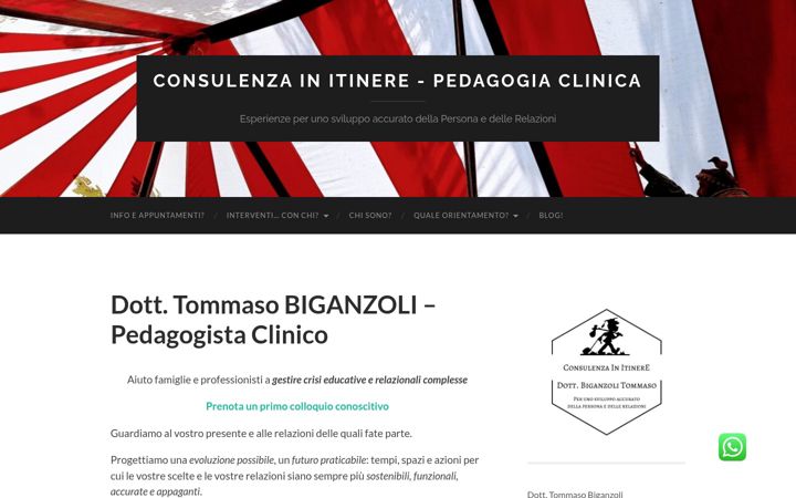 Screenshot di consulenzainitinere.it