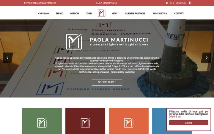 Screenshot di consulenzalavoroge.it