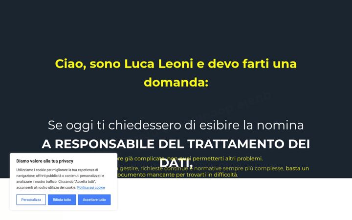 Screenshot of consulenzeleoni.it
