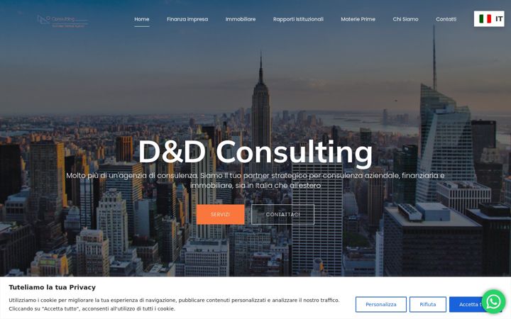 Screenshot of consulenzeperaziende.it