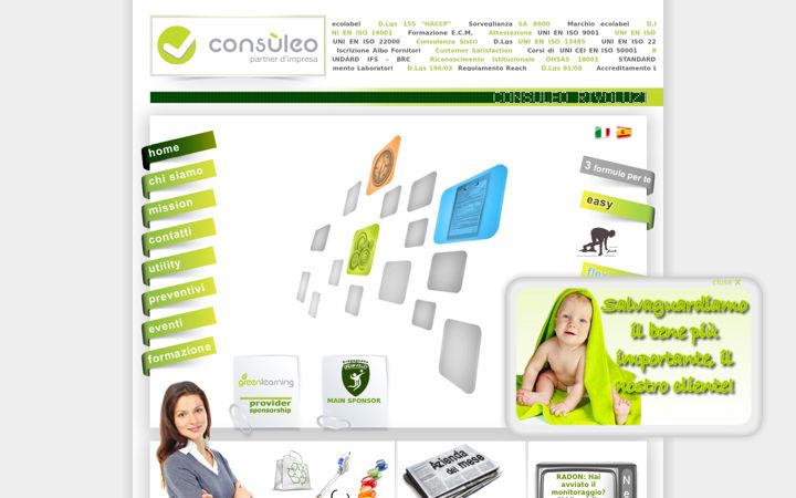 Screenshot of consuleo.net