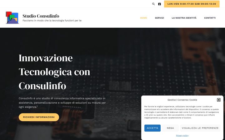 Screenshot of consulinfo.it