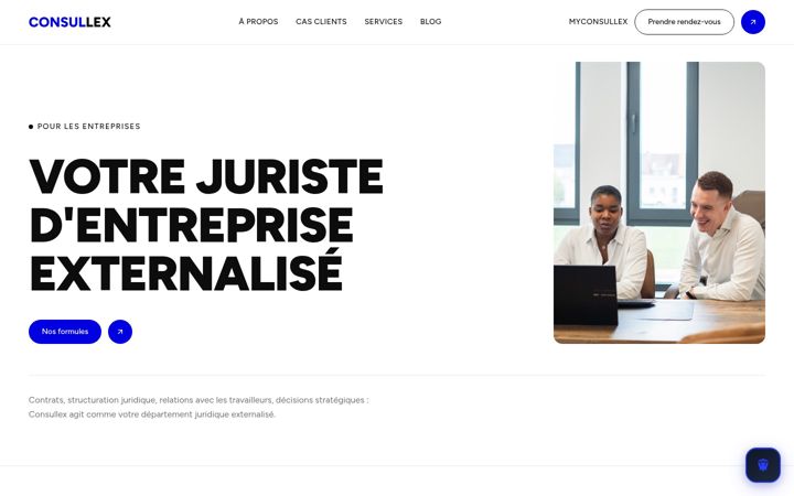 Screenshot of consullex.be